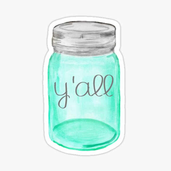 cute mason jars stickers Postcard for Sale by Nyanko-Sempai