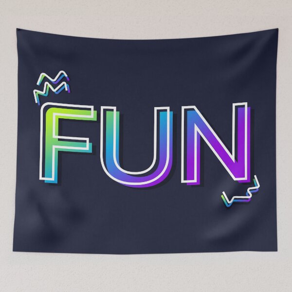 Item preview, Rainbow Fun Sticker designed and sold by KuroiJ.