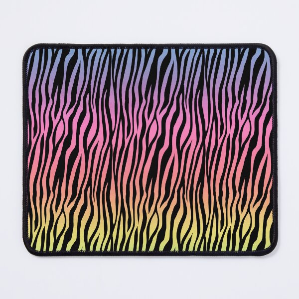 Item preview, Tiger Stripes Fur Metallic Animal Print Rainbow designed and sold by ColorFlowArt.