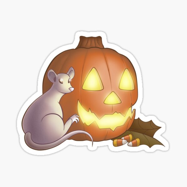 Rat-o-Lanturn Sticker