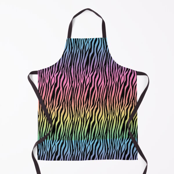 Item preview, Tiger Stripes Fur Metallic Animal Print Rainbow designed and sold by ColorFlowArt.