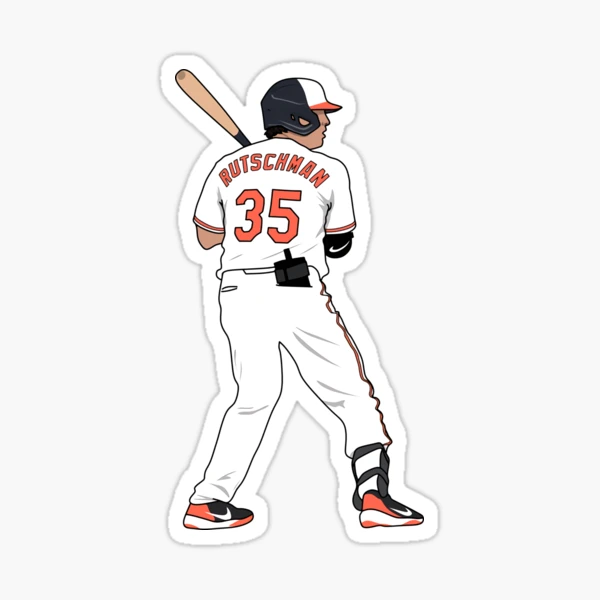 Adley Rutschman The Number 35 Sticker for Sale by JuanitaWallerW