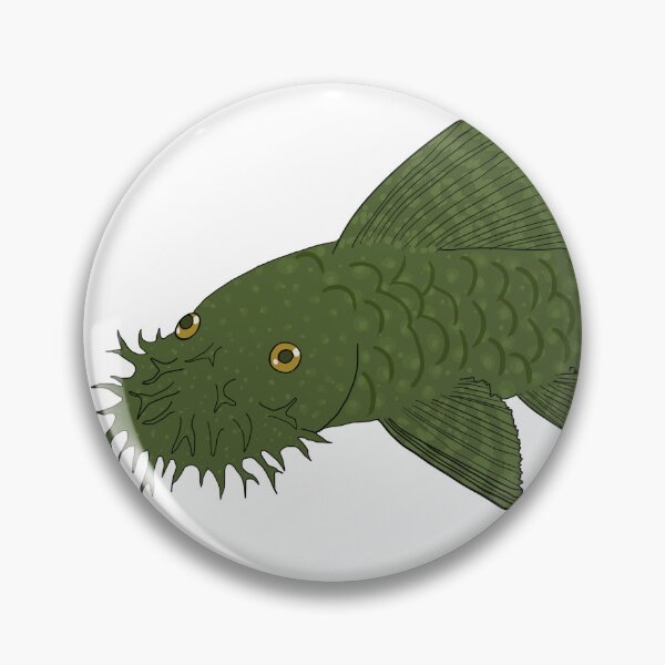 Item preview, Green Dragon Bristlenose Pleco - Olive Flavor - White Background designed and sold by ReverendMothman.