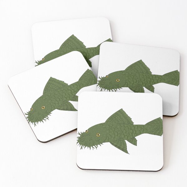 Item preview, Green Dragon Bristlenose Pleco - Olive Flavor - White Background designed and sold by ReverendMothman.