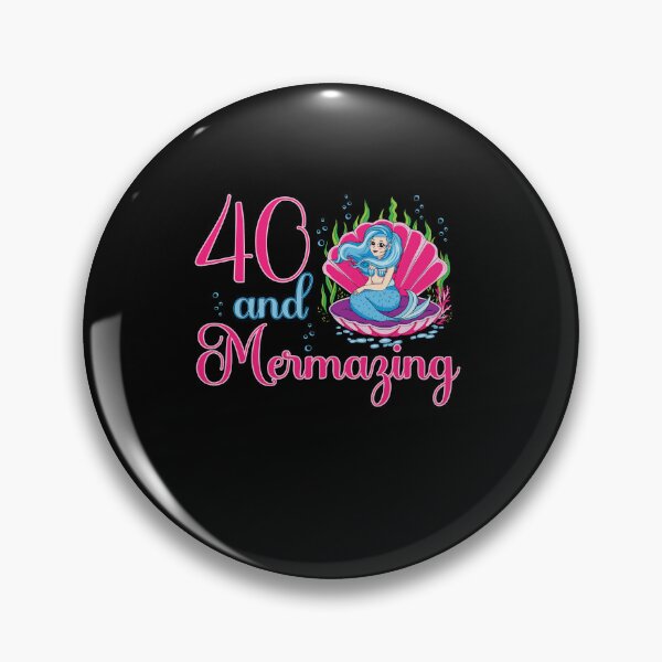 Item preview, 40th Birthday Mermaid mermazing 40 Years Old designed and sold by Ibu83.