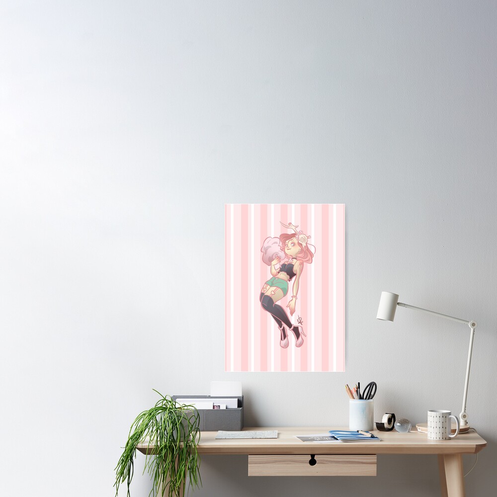 Pastel Goth Cutie Poster