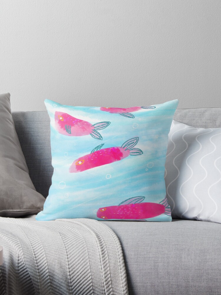 Item preview, Throw Pillow designed and sold by Aquilicun.