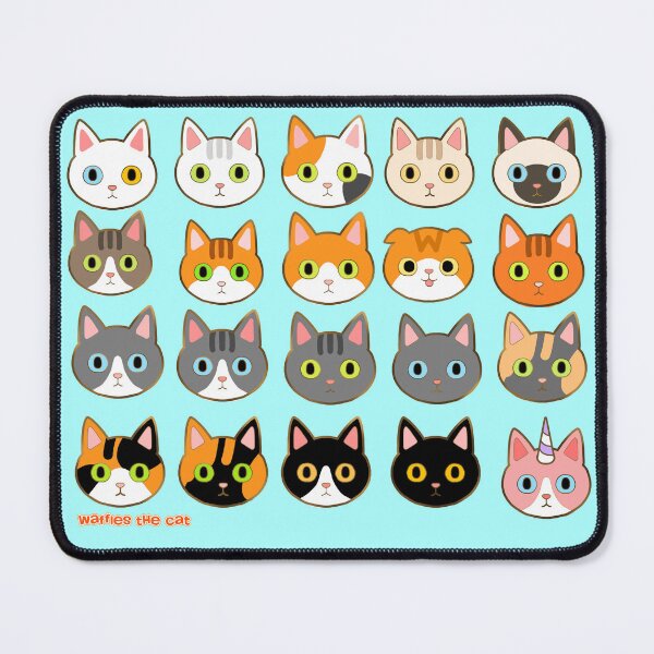 Item preview, All the Cats (and Waffles) designed and sold by WafflesCat.