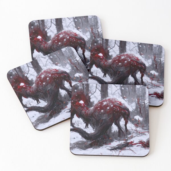 Item preview, Winter Forest Beast B6 designed and sold by rabogallery2020.