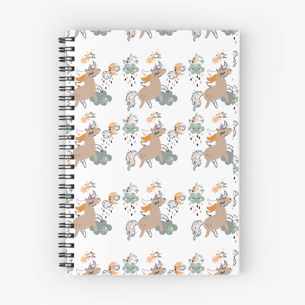 Item preview, beautiful unicorn with cute Zipper and Crescent sleeping  designed and sold by ArtiseGraphics.