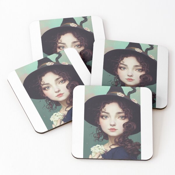 Item preview, Victorian witch with funny hat designed and sold by Mirochan80.