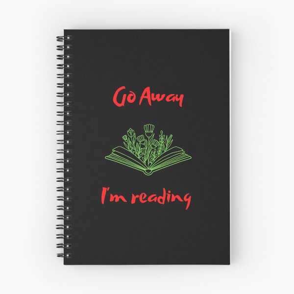 Item preview, Go away, I'm reading  designed and sold by ProjectOfColor.