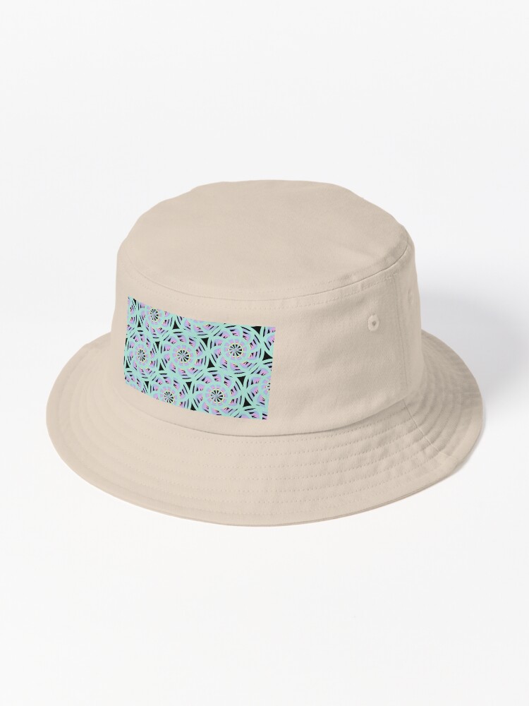 pinwheel bucket hat