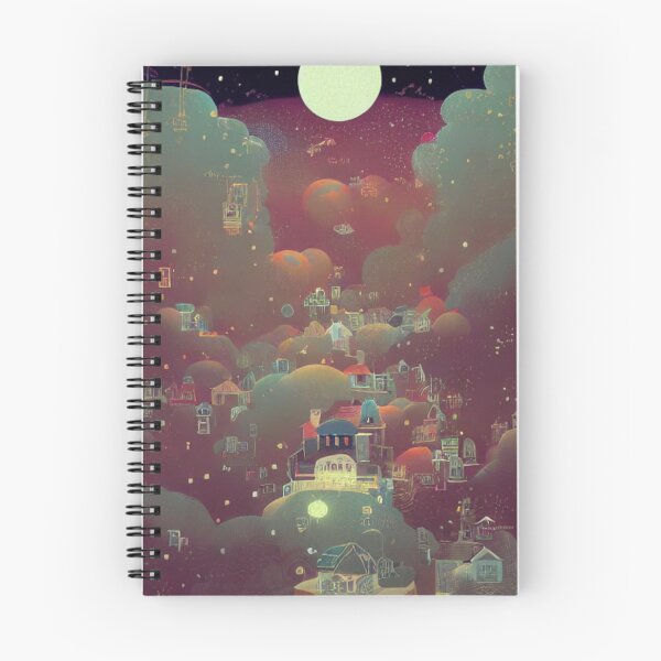Item preview, Notebook | Calming | Calendar | Moon | Lunar | 2022 designed and sold by Envisionaries1.