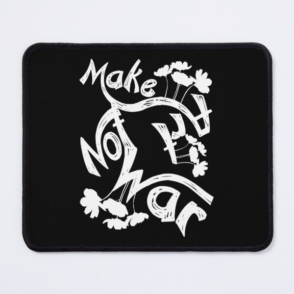 Item preview, Make art not war, original slogan,V2222. designed and sold by Chakilogy.