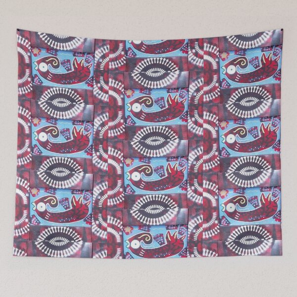 Item preview, Red bird in the sky by Charlie Dingler designed and sold by CharlieDingler.