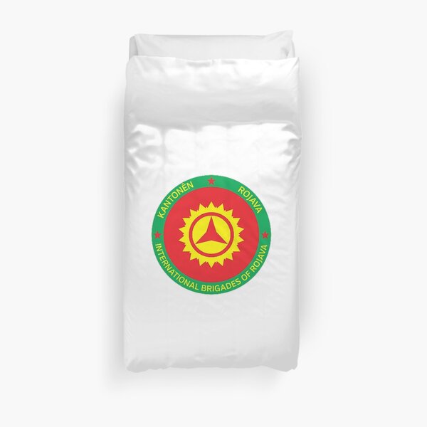 International Brigades of Rojava Duvet Cover