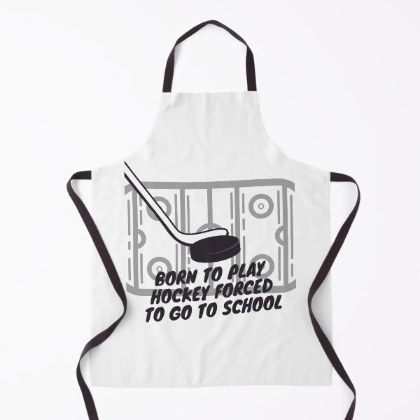 Item preview, born to play hockey forced to go to school designed and sold by noha alzohbi.