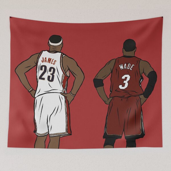 Item preview, Young LeBron and Wade designed and sold by RatTrapTees.