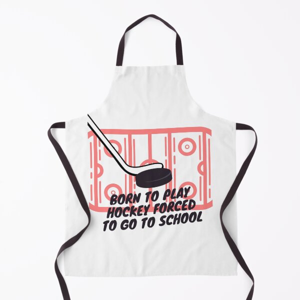 Item preview, born to play hockey forced to go to school designed and sold by noha alzohbi.