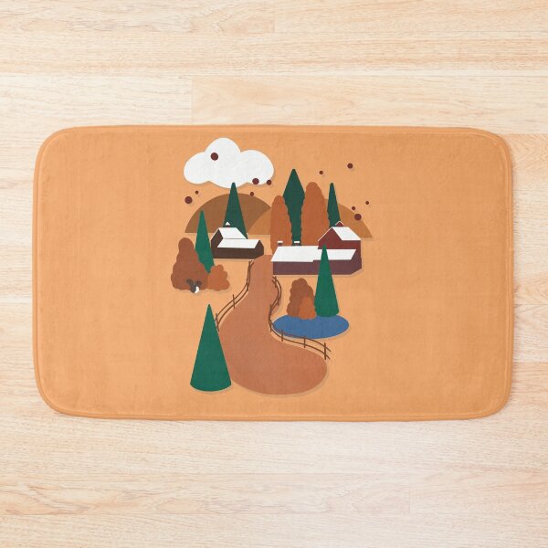 Item preview, Cozy Fall Autumn Scene designed and sold by HayleyHalo.