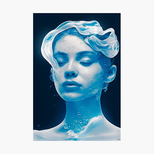 Item preview, Flowing girl, be water! 2 designed and sold by vicvicprat.