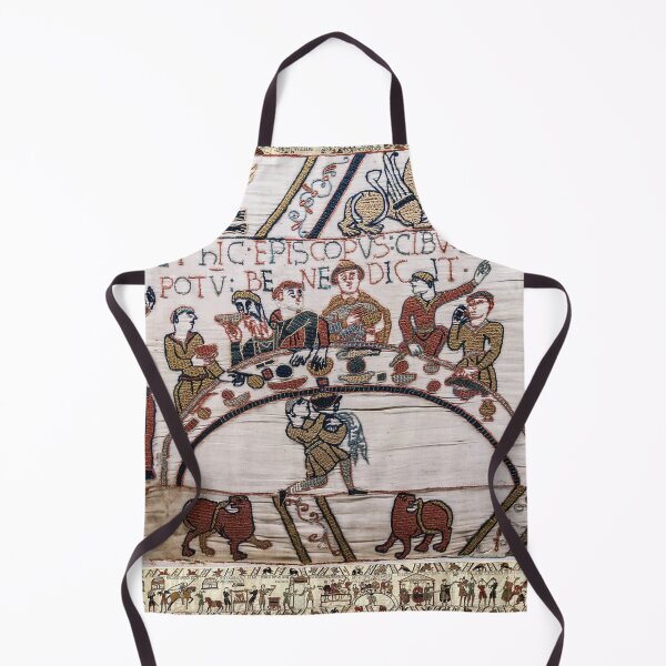 Item preview,  THE BAYEUX TAPESTRY Bishop Odo Blesses the Banquet  Duke Guglielmo and Norman Barons designed and sold by BulganLumini.