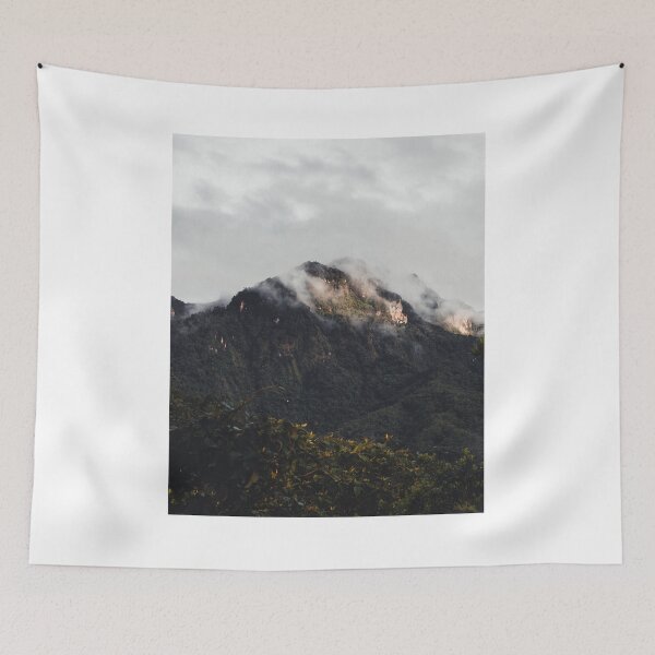 Item preview, Jungle Mountain covered in clouds, Colombia designed and sold by photofelix-.