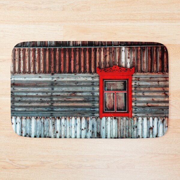 Item preview, Vintage window with crimson red frame designed and sold by lena-maximova.