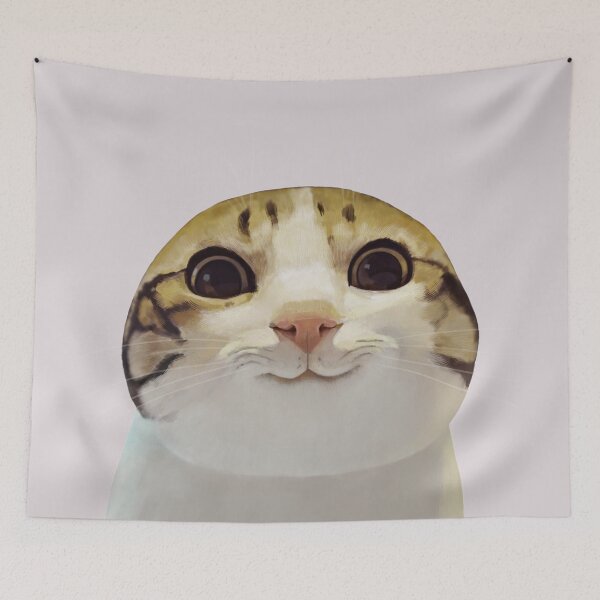 Item preview, Smiling Cat Meme designed and sold by Mashz.