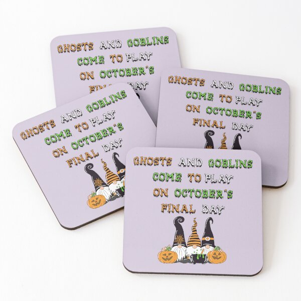 Item preview, Three Halloween Gnomes designed and sold by iamdesigns14.