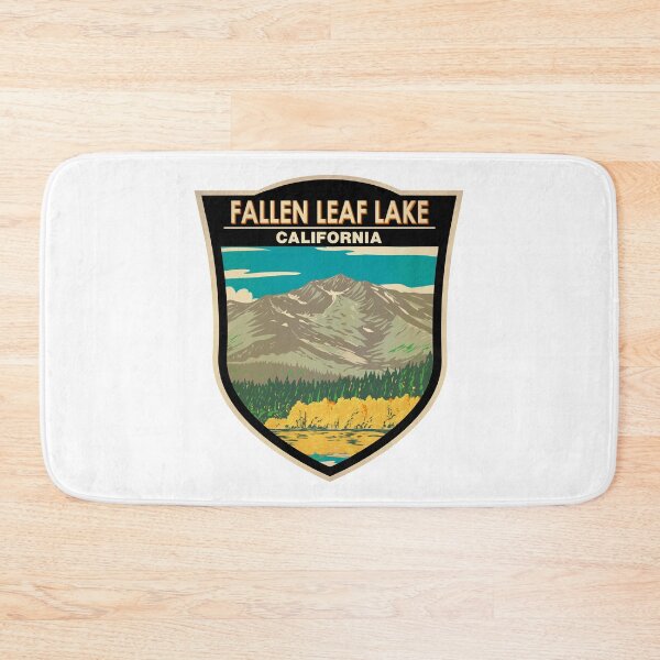 Item preview, Fallen Leaf Lake California Badge designed and sold by KrisSidDesigns.