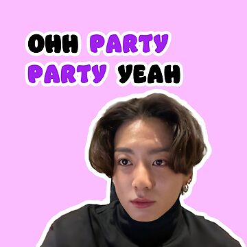 Party Party Yeah Hoodie Jungkook Hoody Bangtan Hood BTS Fan 