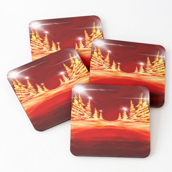 Item preview, Holiday Trees - Red designed and sold by SirkDesignsLtd.