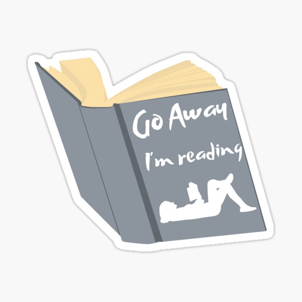 go away im emo meme sticker Sticker for Sale by ellmoswrld