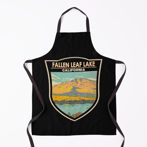 Item preview, Fallen Leaf Lake California in Fall Badge designed and sold by KrisSidDesigns.