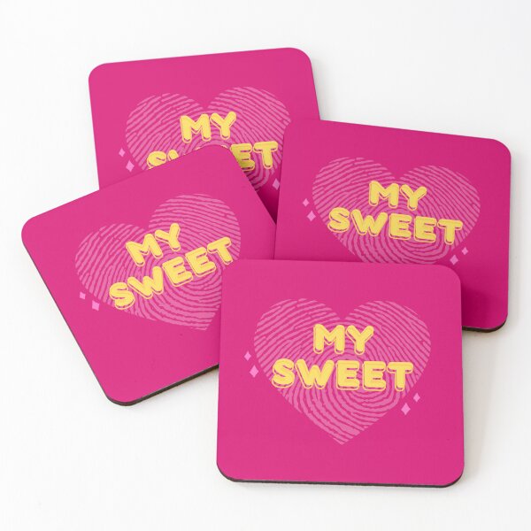 Item preview, happy sweetest day "my sweet" fingerprint heart  designed and sold by Rub14ekArts.