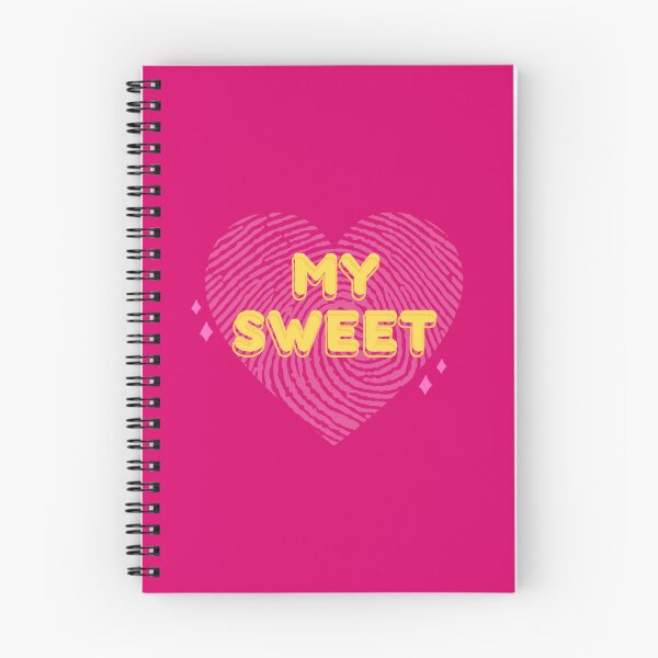 Item preview, happy sweetest day "my sweet" fingerprint heart  designed and sold by Rub14ekArts.