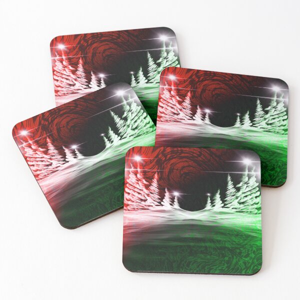 Item preview, Holiday Trees - Red and Green designed and sold by SirkDesignsLtd.