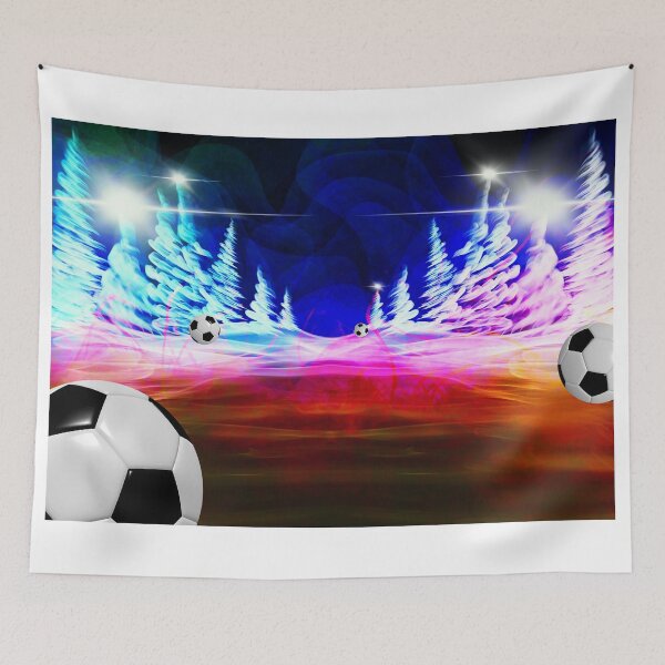 Artikelvorschau, Fußball-Weihnachtsbäume entworfen und verkauft von SirkDesignsLtd.