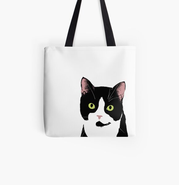 Desmond The Cat All Over Print Tote Bag