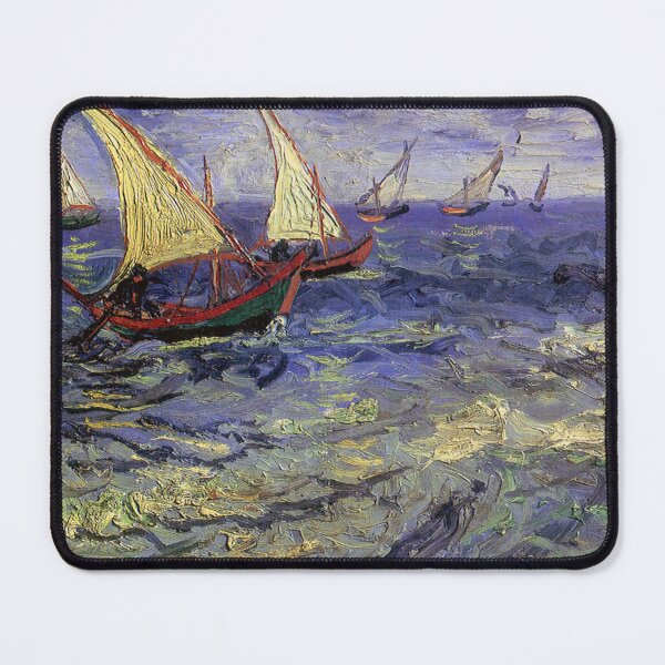 Item preview, Fishing Boats at Sea designed and sold by Gnouhp.