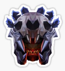 Bloodseeker Low Poly Art Sticker