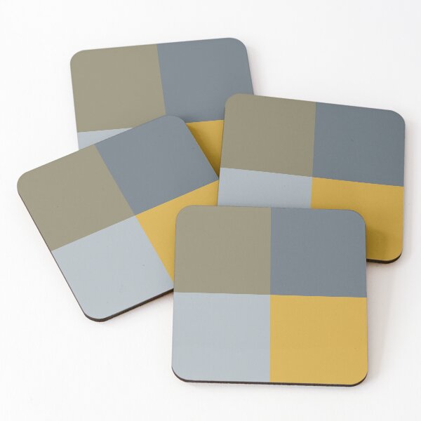 Item preview, Japandi geometric square pattern designed and sold by Mirarima.