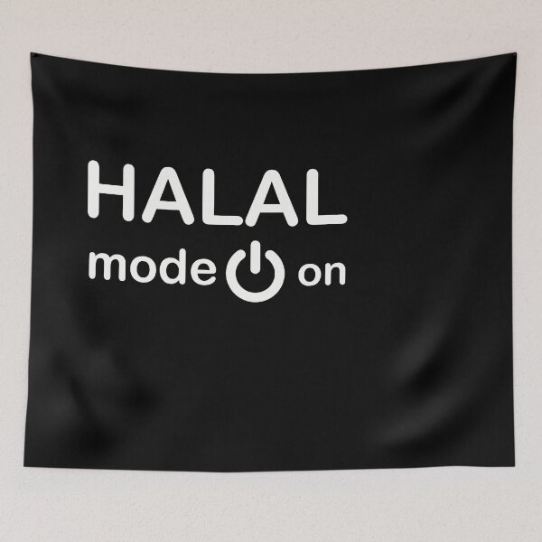 Item preview, Halal Mode On designed and sold by SubtleSplit.