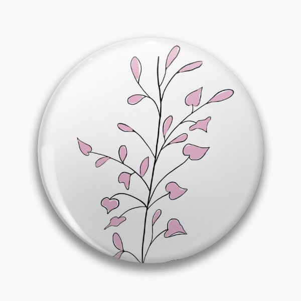 Item preview, pink leaf branch designed and sold by flowerheadria.