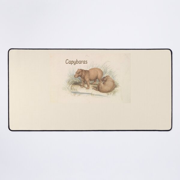 Item preview, The Capybara by Charles Hamilton Smith (caption added digitally) designed and sold by Amanda1775.