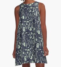 Fairy Garden: Midnight A-Line Dress
