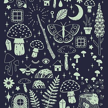 Artwork thumbnail, Fairy Garden: Midnight by LordofMasks