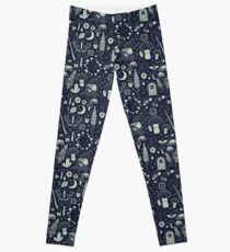 Fairy Garden: Midnight Leggings